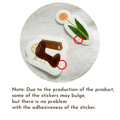 Washi Sticker Flakes 01 "Cozy Weekend"