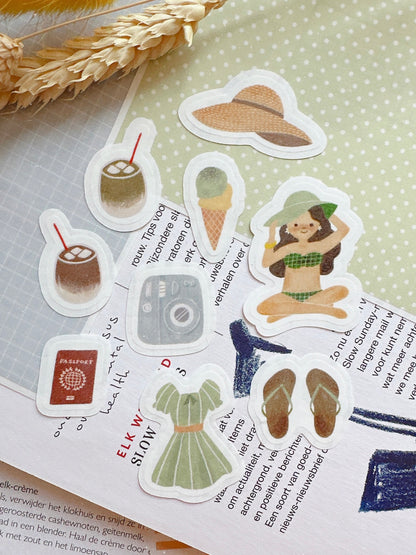 The Summer Sticker Pack – “My Summer Diary”