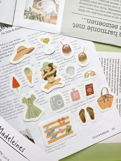 The Summer Sticker Pack – “My Summer Diary”