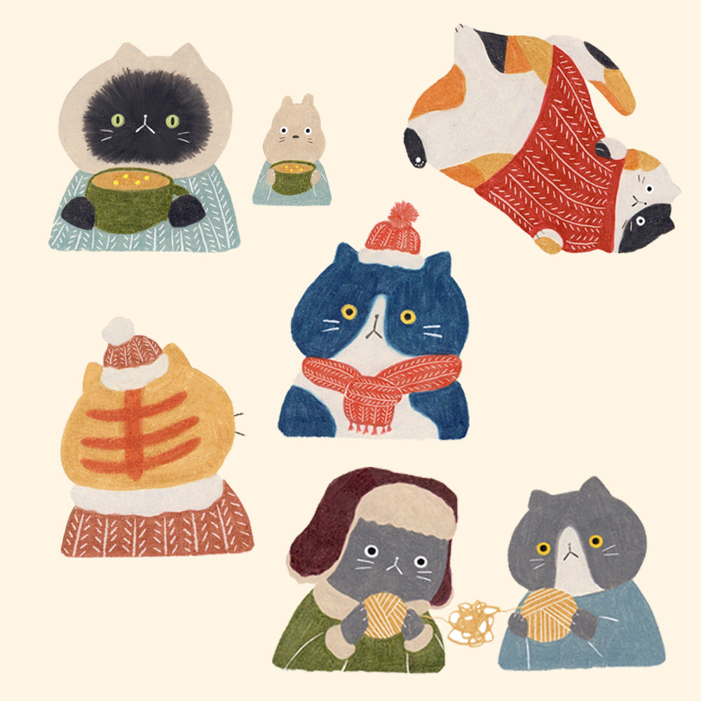 Winter Washi Sticker Set