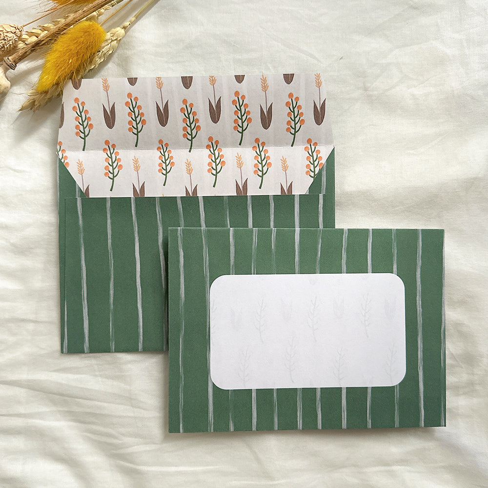 Letter Writing Set 01 "A Cozy Day in Autumn"