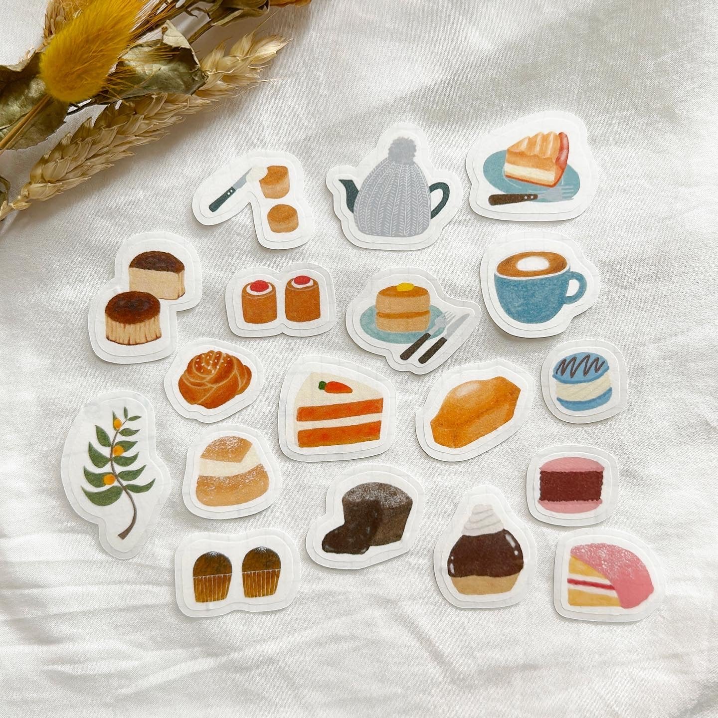 Washi Sticker Flakes 02 "Sweets Collection"