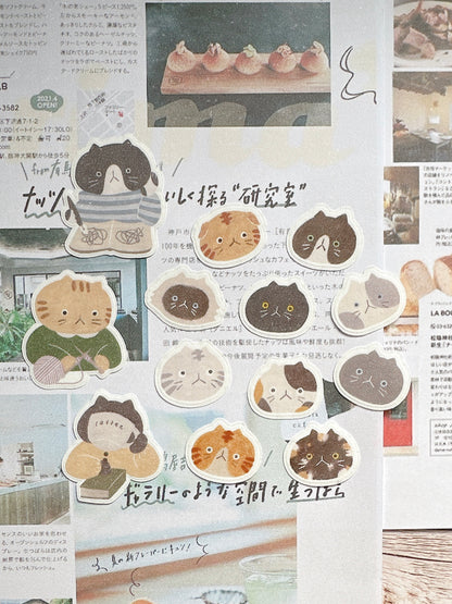 All Sort of Cats – Flake Stickers