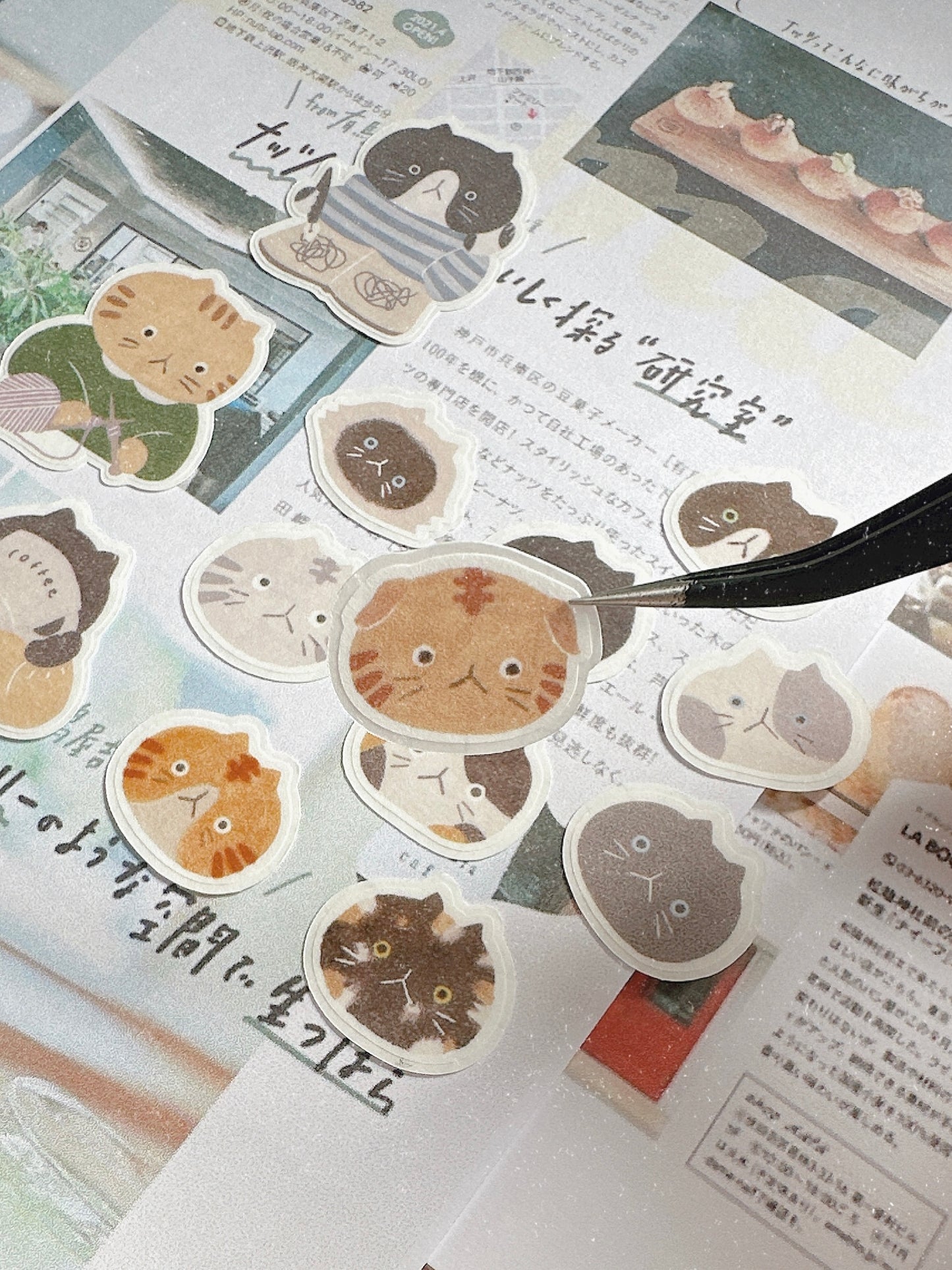 All Sort of Cats – Flake Stickers