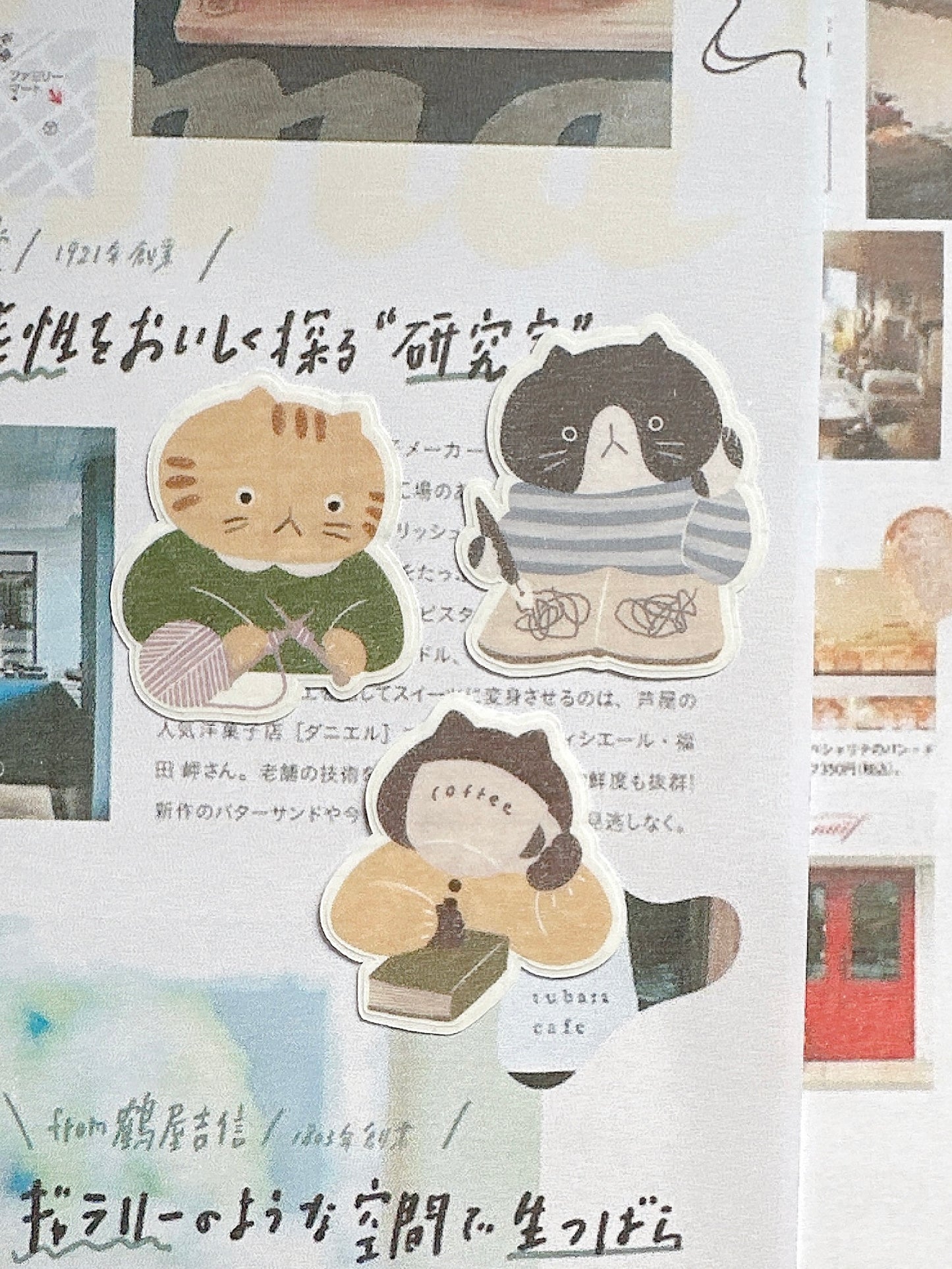 All Sort of Cats – Flake Stickers