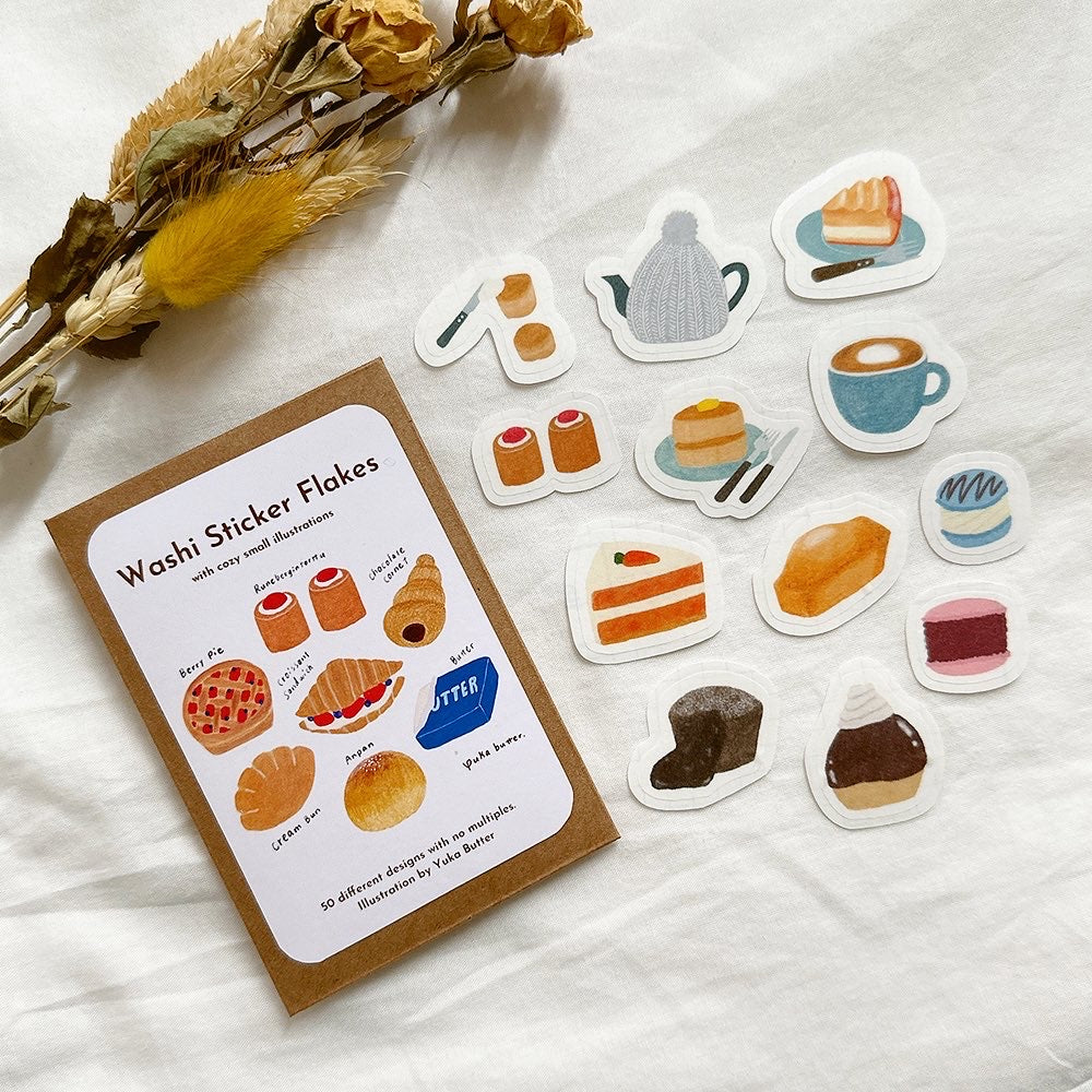 Washi Sticker Flakes 02 "Sweets Collection"