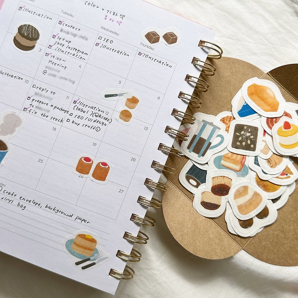 Washi Sticker Flakes 02 "Sweets Collection"