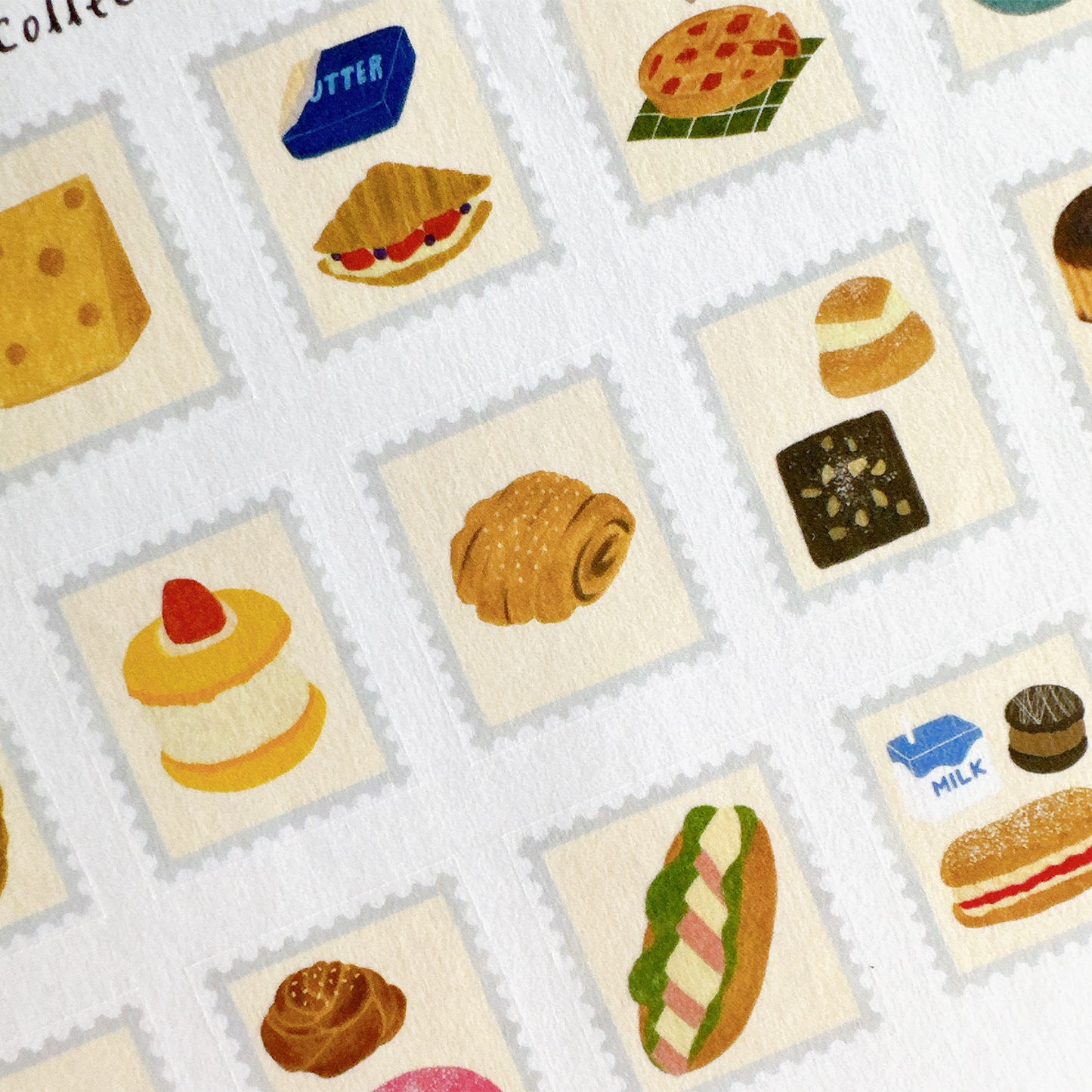 "Stamp Collection" Washi Sticker Sheet