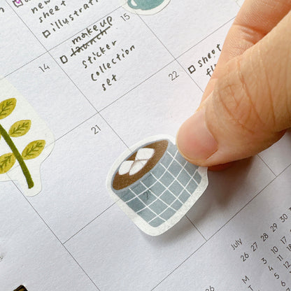 Washi Sticker Flakes 01 "Cozy Weekend"