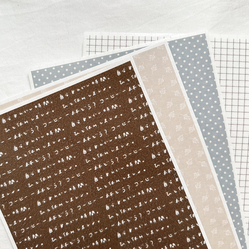 Washi Sticker Sheet Set 03