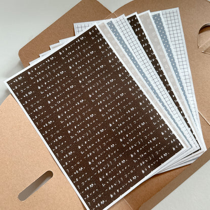 Washi Sticker Sheet Set 03