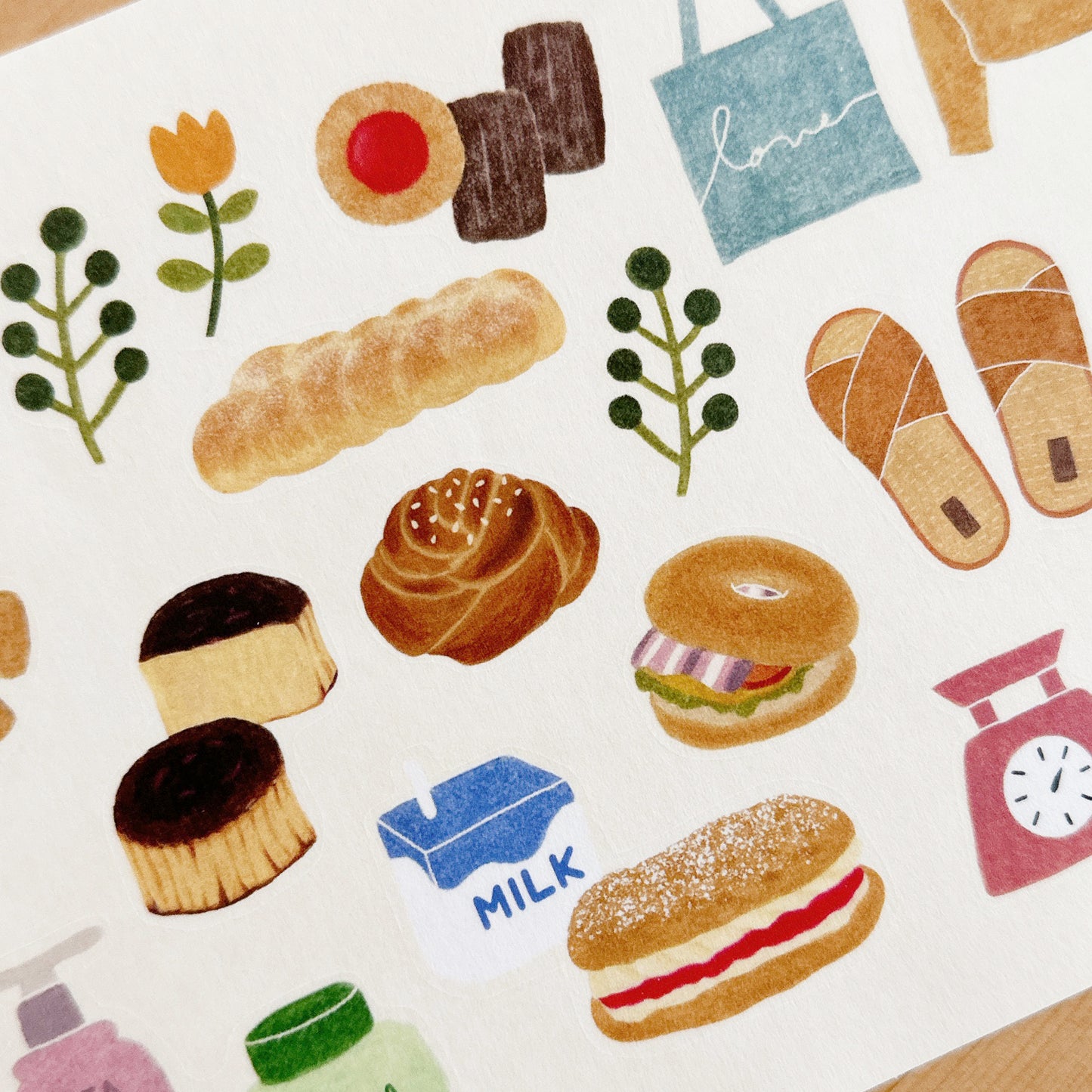 'Spring Days' Washi Sticker Sheet